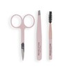 Revolution Beauty London, Brow Shaping Set, Eyebrow Grooming Kit, 3