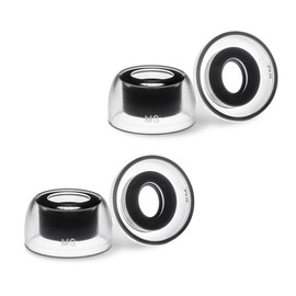 AZLA SednaEarfit Crystal for Bose Earbuds 2 Pair - Bose Earbuds Replacement Tips - Compatible with Bose Quietcomfort Ultra Earbuds, Bose QC Earbuds II (MS)