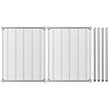 PRO&Family 24" x 30" NSF Chrome 2 Wire Shelf Kit