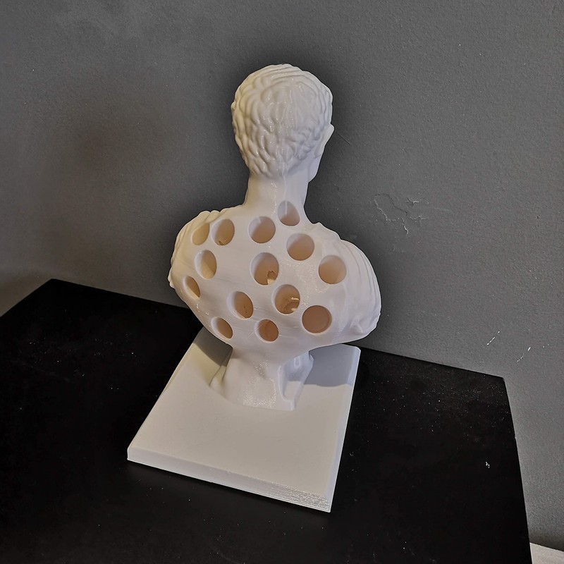 Julius Caesar Pen / Pencil Stationery Holder Desk Tidy (3D