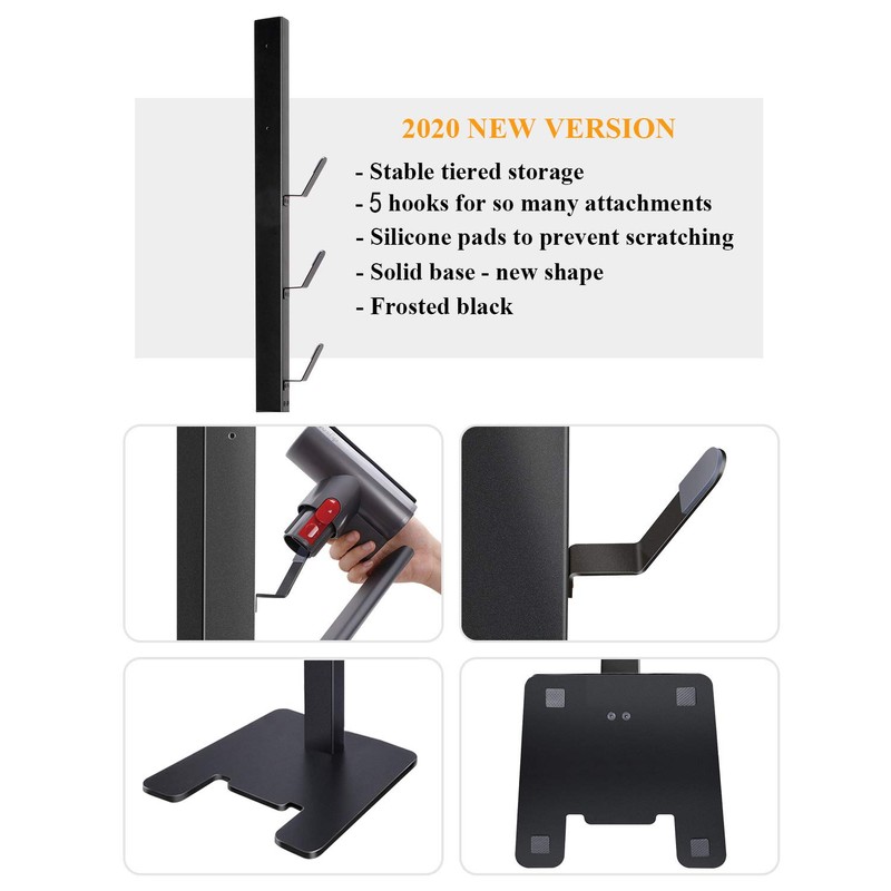 XIGOO Storage-Stand-Docking-Station-Holder Compatible with Dyson V15 Detect V11 V10 V8