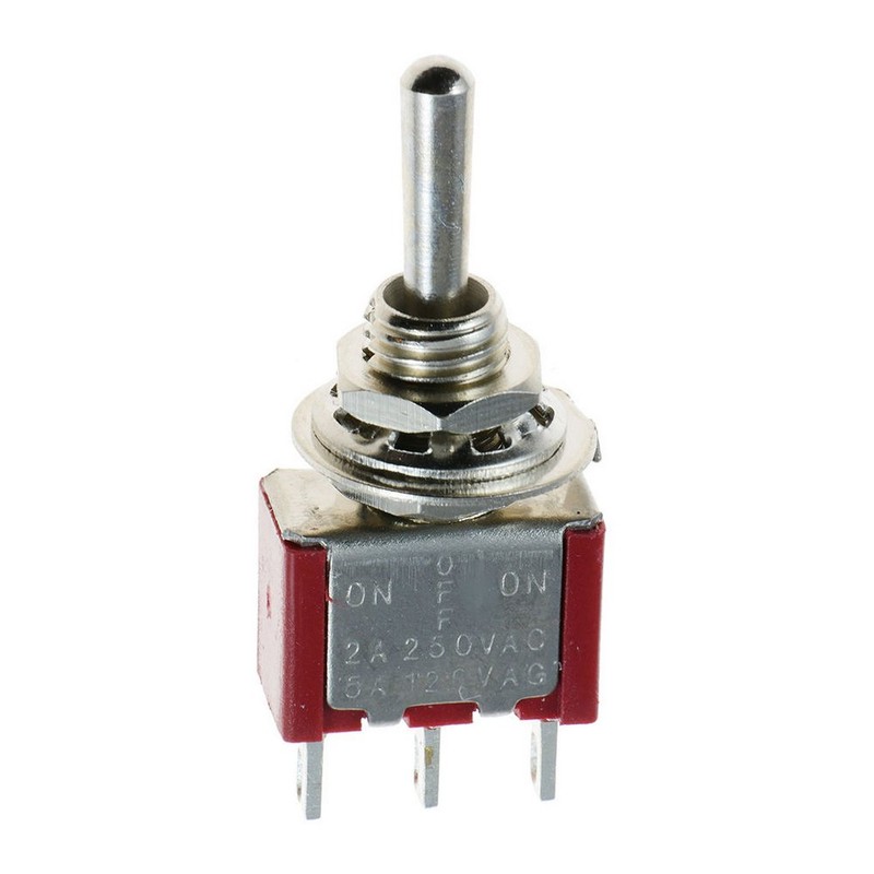 ESUPPORT On/Off/On Momentary Mini Miniature Toggle Switch Car Dash Dashboard