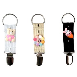 N-KONGJIAN 3PCS Hat Clip for Travel, Strong Clamp Hat Holder, Cap Clip for Traveling Bags, Handbags, Backpacks