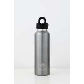 REVOMAX Carbonated Vacuum Insulated Bottle, 20 oz (5925 ml), 18 Hours, Cold for 36 Hours (Gunmetal)