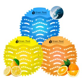 18 Pack Urinal Screen Deodorizer Scented, Anti-Splash Anti-Clogging Urinal Pucks, Lasting Odor Freshener Urinal Pads–Ideal for Bathrooms, Restrooms, Offic