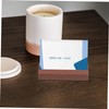 BIUDECO 10pcs Wooden Place Card Holders for Weddings Birthdays Anniversaries