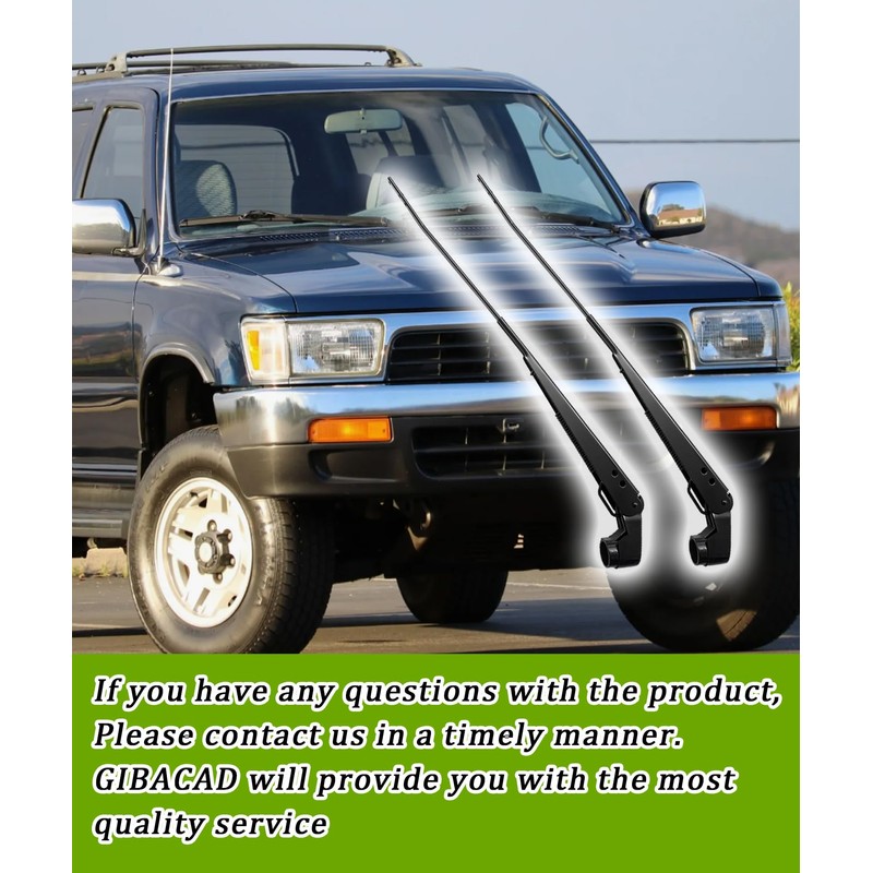 1 Pair Front Windshield Wiper Arm Replacement Kit Compatible With