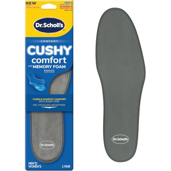 Dr. Scholl's® Cushy Comfort with Memory Foam Insoles, Full-Foot