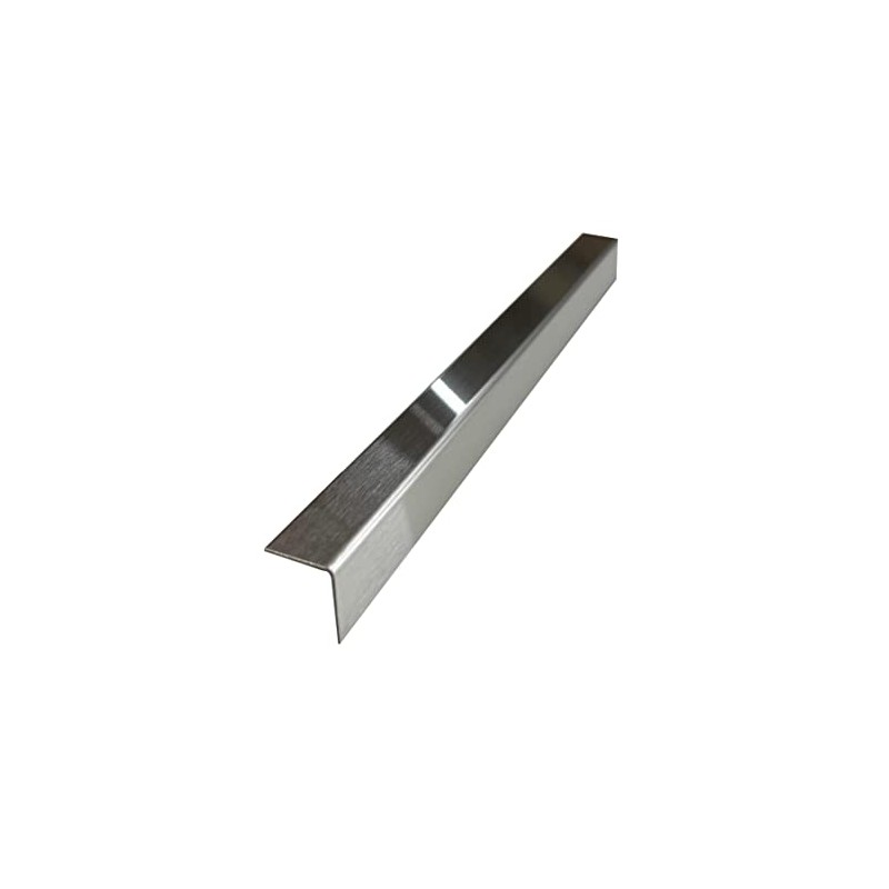 Brushed 304 Stainless Steel Universal Gap Filler Finishing Angle Trim
