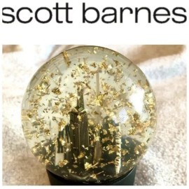 Scott Barnes Hollywood Snow Globe Beautifully Packaged NIB Retail $99