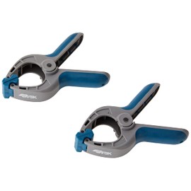 Ferrestock Spring Clamping Tweezers Non Slip Handle Swivel Jaws Extra Strong Spring, FSKPRS001