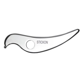 JustSun Stainless Steel Gua Sha Massage Tools Medical Grade IASTM Tools for Soft Tissue Therapy and Reduce Muscle Pain (D Shape)