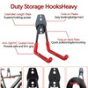 3-H Garage Storagel Hooks 4 Pack,Large Garage Hooks Heavy Duty