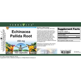 Echinacea Pallida Root - 450 mg (100 Capsules, ZIN: 510908)