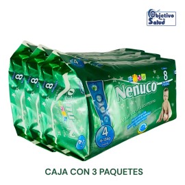 Pañal Tamaño Grande Etapa 4 Caja C/3 Paquetes De 8 Pañales