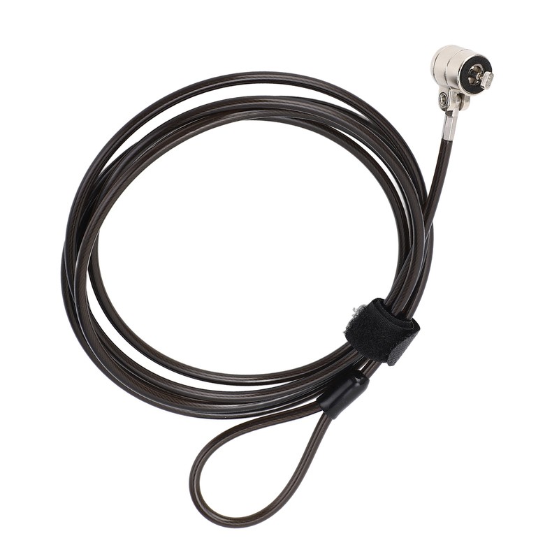 Laptop Cable Lock with 2 Keys Adjustable Length Flexibility Theft