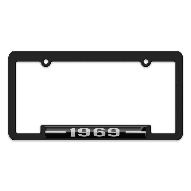 Year Model Classic/Antique Car or Truck License Plate Frame. (1969)
