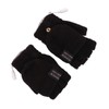 USB Heated Gloves Electric Half Hands Double Sided Heating Warm