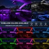 Acrylic Interior Car LED Strip Light with Wireless APP, RGB