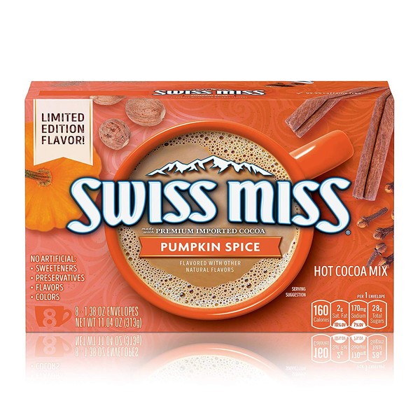 ConAgra Foods Swiss Miss Hot Cocoa Mix Especias De Calabaza, 11.04 Onzas