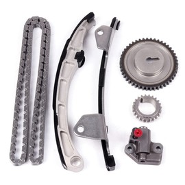 ECCPP Timing Chain Kit fit for 2001-2009 for Toyota Sequoia;2005-2009 for Toyota Tundra;2002-2010 for Lexus SC430 OE# ZY08-12-670,ZJ01-12-670