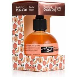 PRO NAIL Aceite Revitalizante Para Cutículas, Color Melocotón, 75 Ml. Fuerza Profesional. Para Pedicura Y Manicura. Hidrata Y Fortalece Uñas Y Cutículas. Calmante Y Nutritivo.