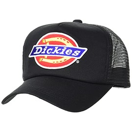 Dickies Standard Mesh Cap, All black × colorful logo