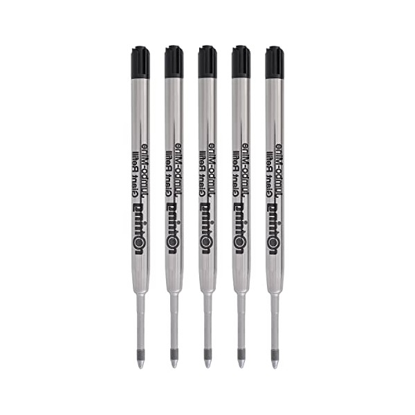 rOtring S0195390 Ball Pen Refills - Black (Pack of 5)