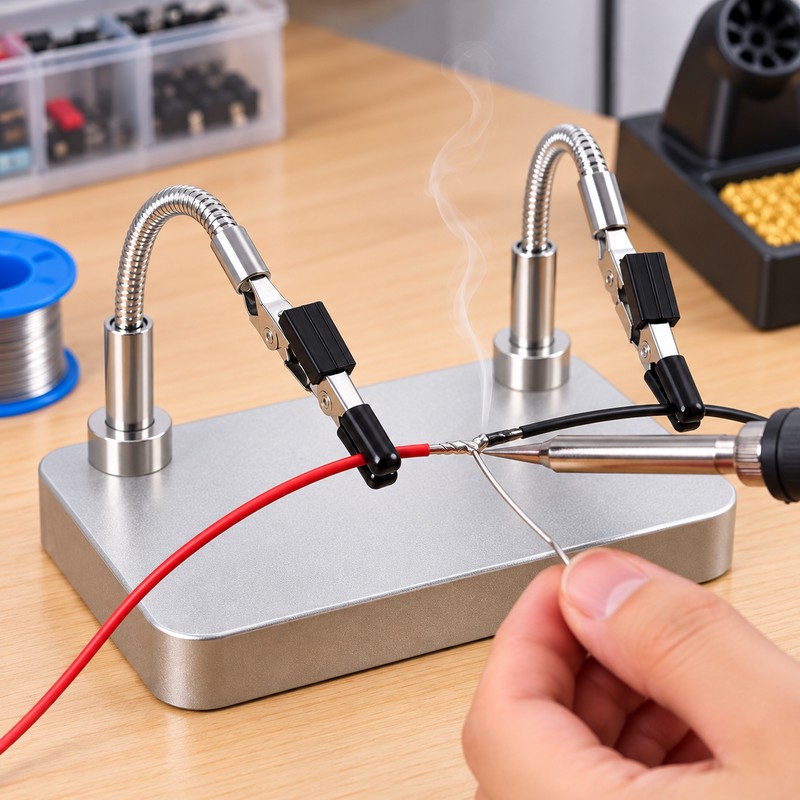 Magnetic Soldering Helping Hands for PCB Repair – Flexible Adjustable