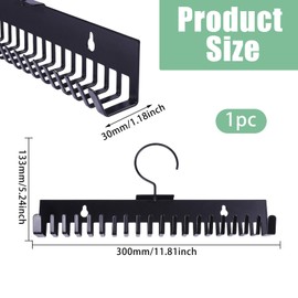 GLOBLELAND Hair Extension Holder for Styling Hair Extension Display for Wigs Lightweight Hook Hanger 360° Rotating Hook Multi-Layer Wig Organization for Washing Drying