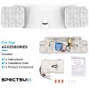 AA Spectsun 2 Packs Emergency Lights with Battery Backup Led