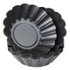 Egg Tart Mold Set of 12 Carbon Steel Upgrade Bigger
