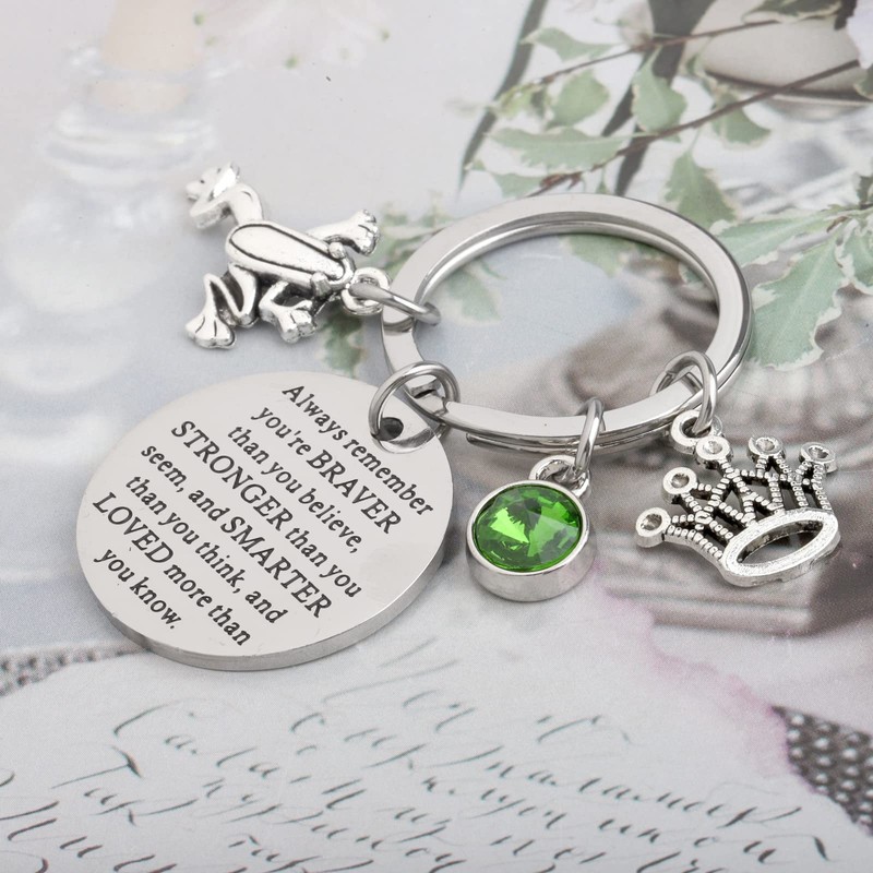 WSNANG Frog Inspired Gift You Are Braver Stronger Smarter Than