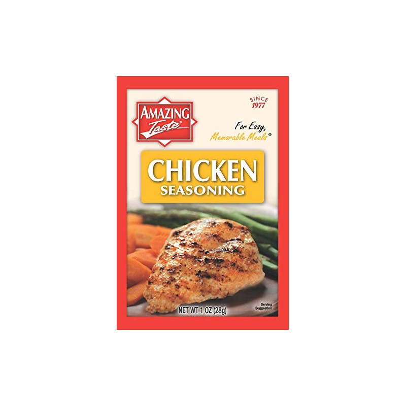 Amazing Taste Chicken Seasoning Bundle (10 Packets- 1 oz. ea.)