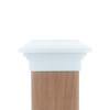8x8 Post Cap (7.5"x7.5") (Case of 3)| White New England