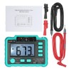 Digital Insulation Resistance Tester, DC250V/500V/1000V Insulation Resistance Tester LCD Insulation