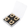 4pcs Resin Dental Dam Clamps Barrier Clip Dental Materials Tool