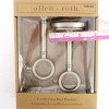 Allen & Roth 2 ct Curtain Rod Brackets, Brushed Nickel