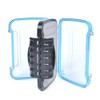 Dr.Fish Fly Fishing Box Waterproof Two-Sided Lightweight Slit Foam Clear
