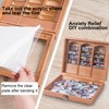 QTYWACYQ Anxiety Bookshelf Mini Books with 340 Minibooks Portable Bookshelf,Stress-Relief