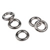 SONONIA 5pcs Round Snap Open Hook Spring Ring Keychain Carabiner