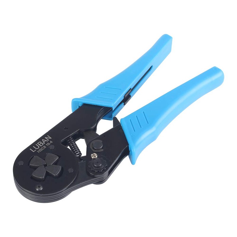 LUBAN Ferrules Crimper Plier for AWG 10-5, 6-16mm² Tubular Terminals