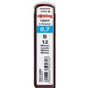 Rotring Tikky Mechanical Pencil Lead 0.7mm B, 12 Lead (R505