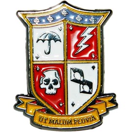 Umbrella Show Academy Crests Logo Metal Enamel 1 Inch Tall Pin