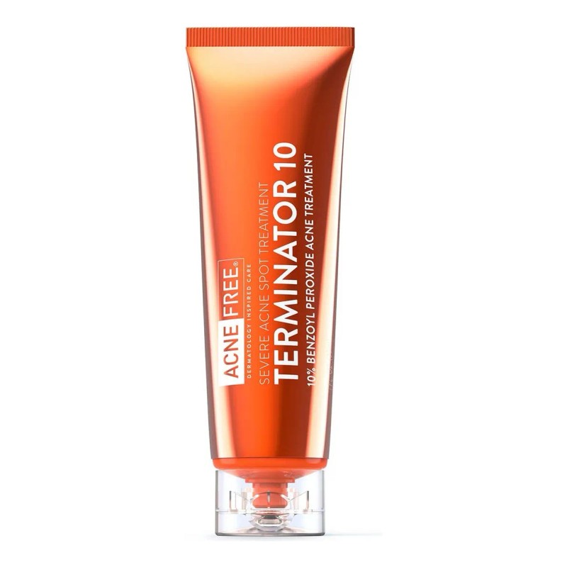 Acnefree Terminator 10 Acne Severo Con Peróxido De Benzoylo