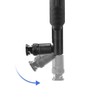 sourcing map WiFi Antenna 8dBi SMA/RP-SMA/BNC/N Plug 2.4/5.8GHz Omni Compatible