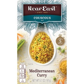 Near East Couscous Mix, Mediterranean Curry, 5.7 Oz(Pack of 12)