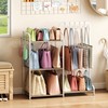 Purse Organizer for Closet, Large Capacity Purse Rack with 2