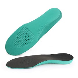 mmfoot Children Orthotic Insoles Kids Sports Insole Shock Absorptation Arch Support for Flat Feet Plantar Fasciitis Foot Pain -12.5CM
