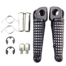 Universal Bike Step Black Kawasaki ZX-14R Ninja 250R 650R ER 6F/N Left and Right Set